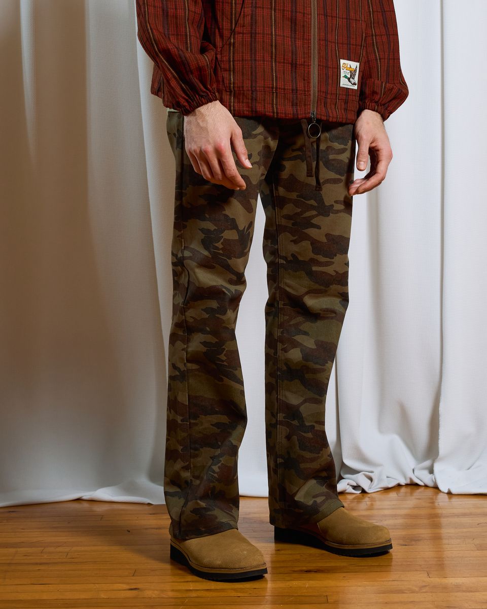Pleasures Camo Flare Jeans