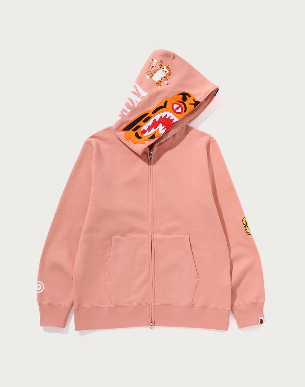 TIGER FULL ZIP HOODIE MENS