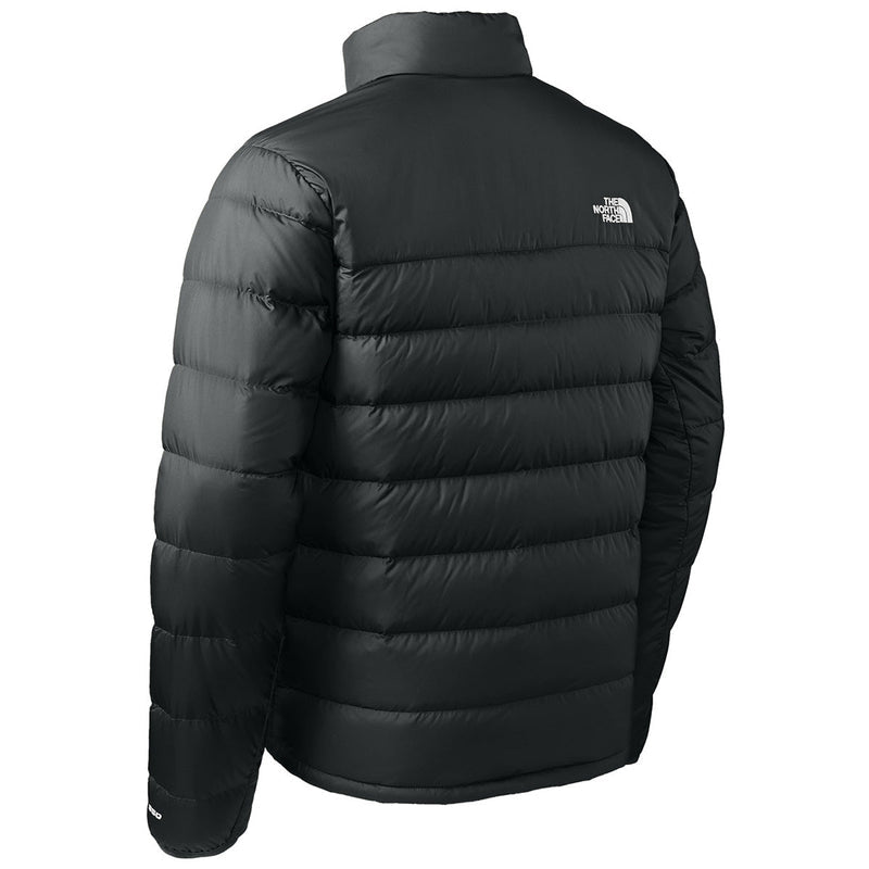The North Face Black Stand-Collar Puffer Jacket with Zipped Chest Pocket