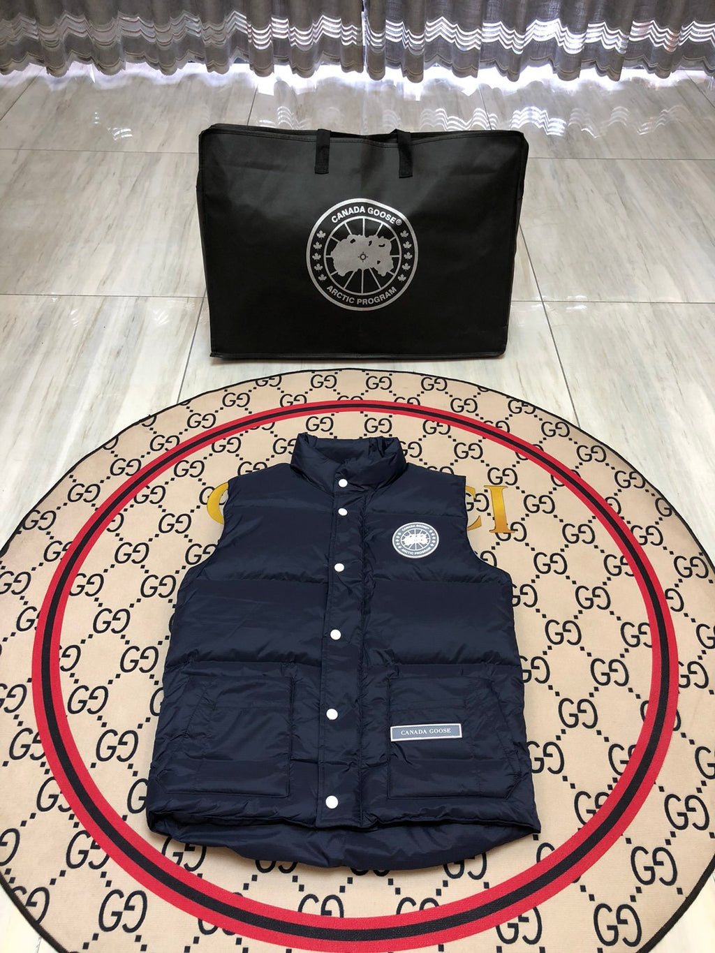 Canada Goose Stand-Collar Quilted Puffer Vest