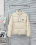 MLB NY Logo Stand-Collar Puffer Jacket