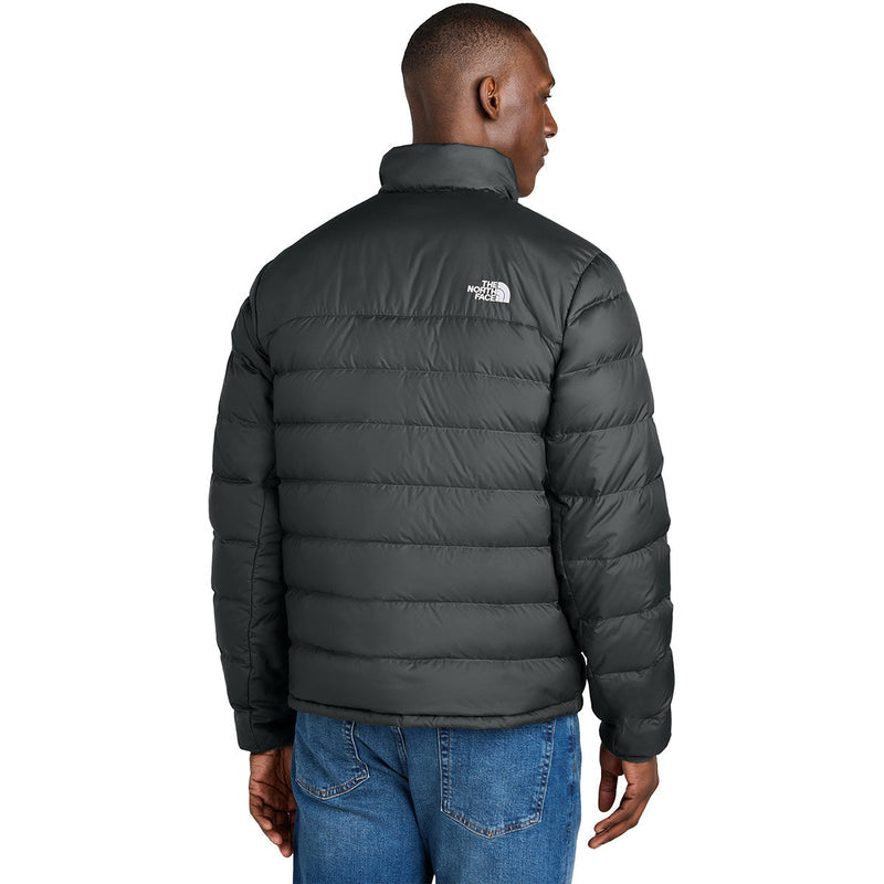 The North Face Black Stand-Collar Puffer Jacket with Zipped Chest Pocket