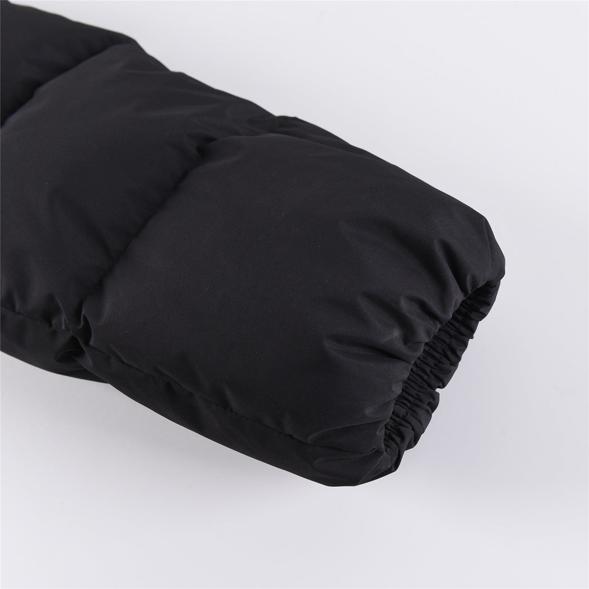 MLB NY Logo Black Stand-Collar Puffer Jacket