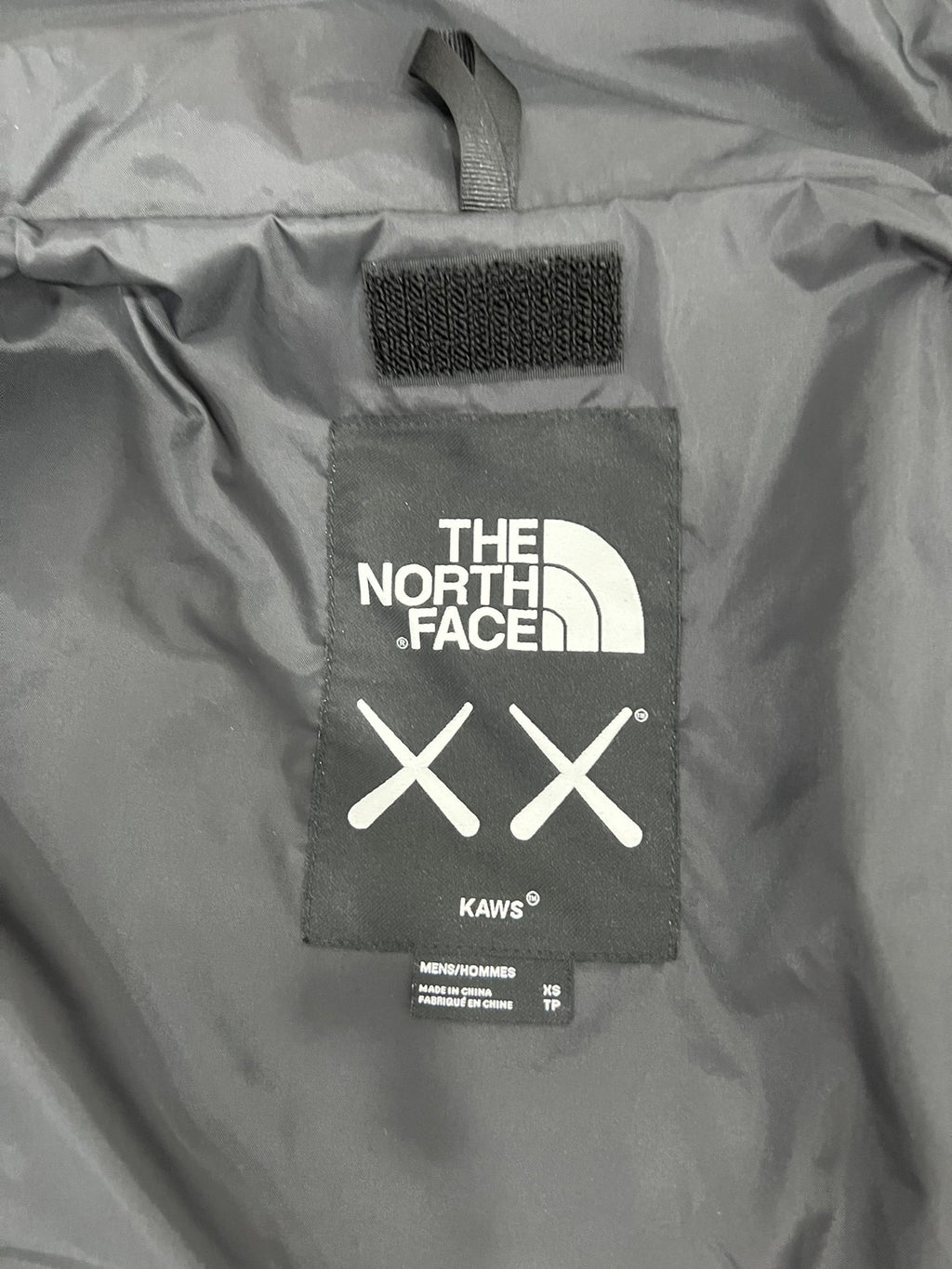 The North Face Black & Gray Abstract Print Hooded Jacket