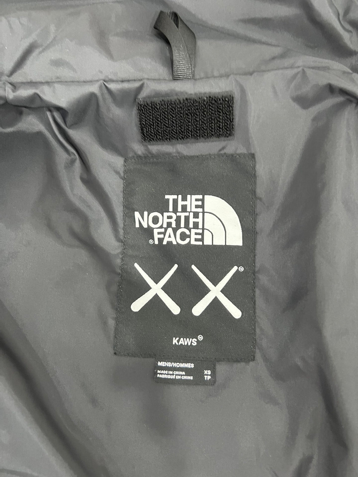 The North Face Black & Gray Abstract Print Hooded Jacket