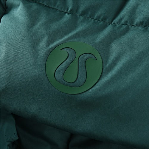 Lululemon Deep Teal Green Hooded Puffer Jacket