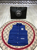 Canada Goose Royal Blue Stand-Collar Quilted Puffer Vest