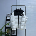 The North Face Colorblock Stand-Collar Puffer Jacket