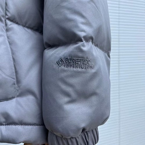 The North Face Slate Grey Hooded Puffer Jacket