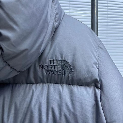 The North Face Slate Grey Hooded Puffer Jacket