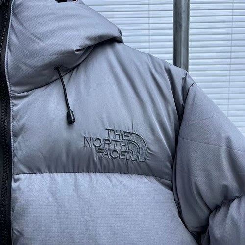 The North Face Slate Grey Hooded Puffer Jacket