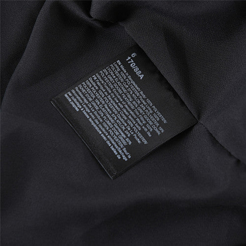 lululemon Black Cropped Hooded Puffer Jacket