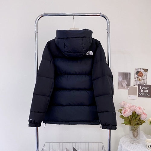 The North Face Hooded Colorblock Puffer Jacket