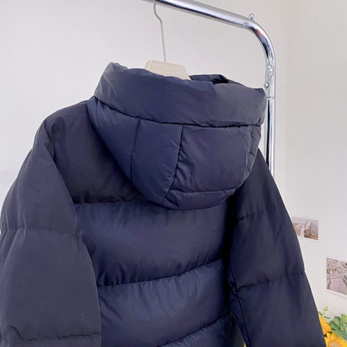 The North Face Hooded Colorblock Puffer Jacket