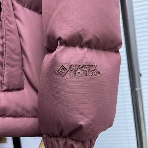 The North Face Dusty Plum Hooded Puffer Jacket