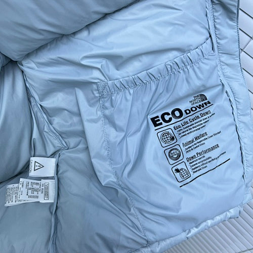 The North Face Colorblock Stand-Collar Puffer Jacket