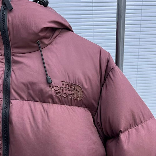 The North Face Dusty Plum Hooded Puffer Jacket