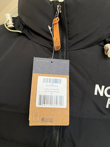The North Face Black Stand-Collar Puffer Jacket