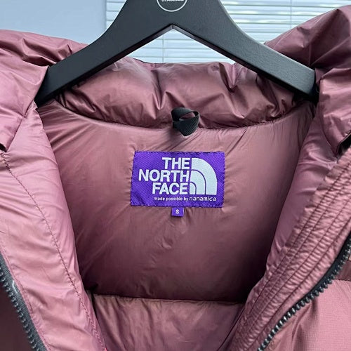The North Face Dusty Plum Hooded Puffer Jacket