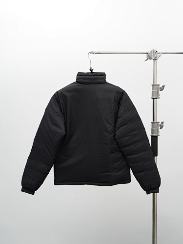 Canada Goose Black Zip-Chest Stand-Collar Puffer Jacket