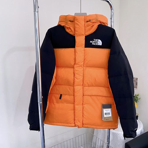 The North Face Hooded Colorblock Puffer Jacket