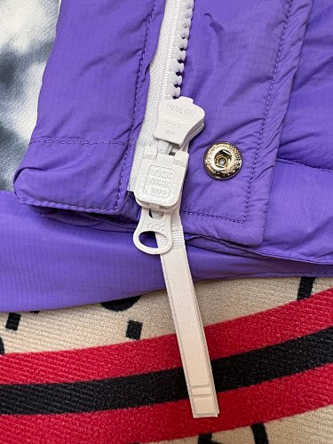 Canada Goose Purple Stand-Collar Quilted Puffer Vest