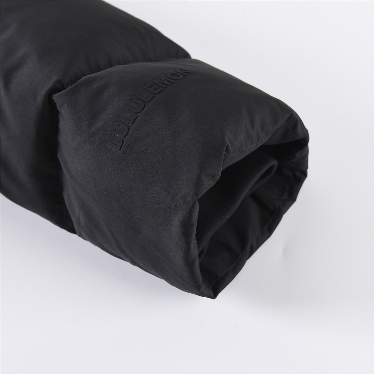 lululemon Wunder Puff Black Hooded Puffer Jacket