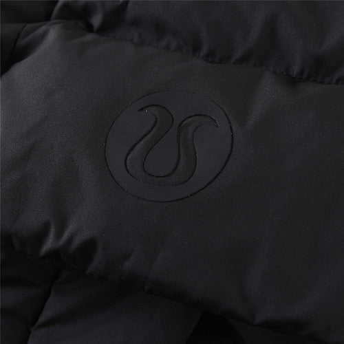 lululemon Wunder Puff Black Hooded Puffer Jacket