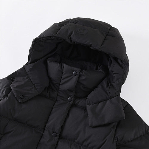 lululemon Wunder Puff Black Hooded Puffer Jacket