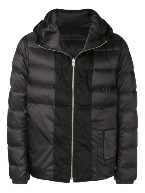 Ten C padded hooded jacket