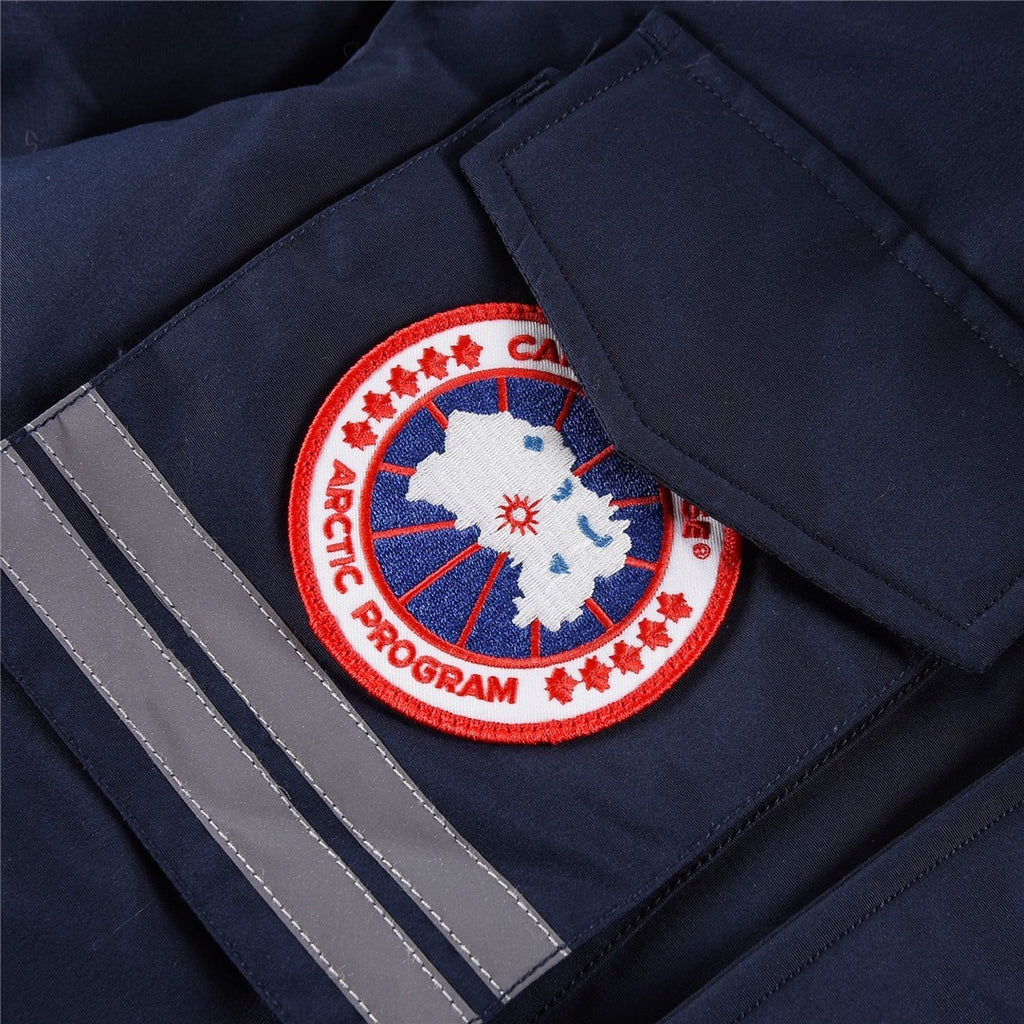 Canada Goose Navy Snow Mantra Hooded Parka