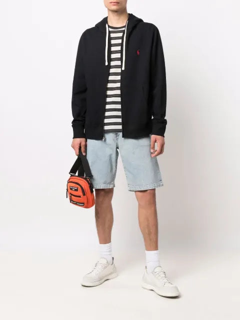 Polo Ralph Lauren RL logo-embroidered zip-up hoodie