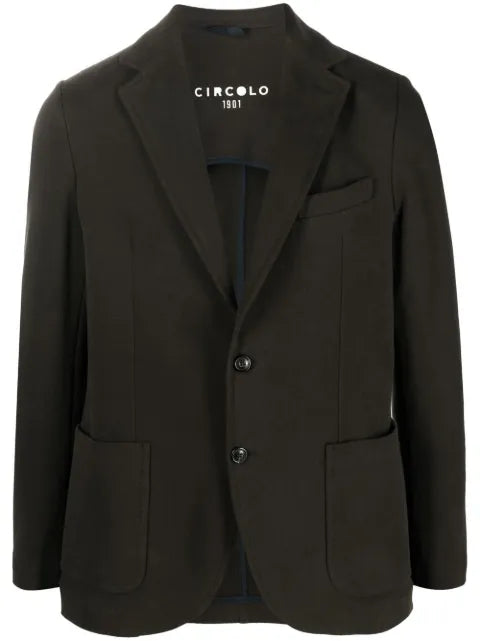 Circolo 1901 tailored single-breasted blazer