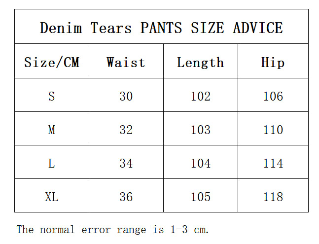 Denim Tears The Cotton Wreath Sweatpants Black