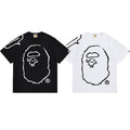 BAPE Ape Head Graphic Streetwear T-Shirt