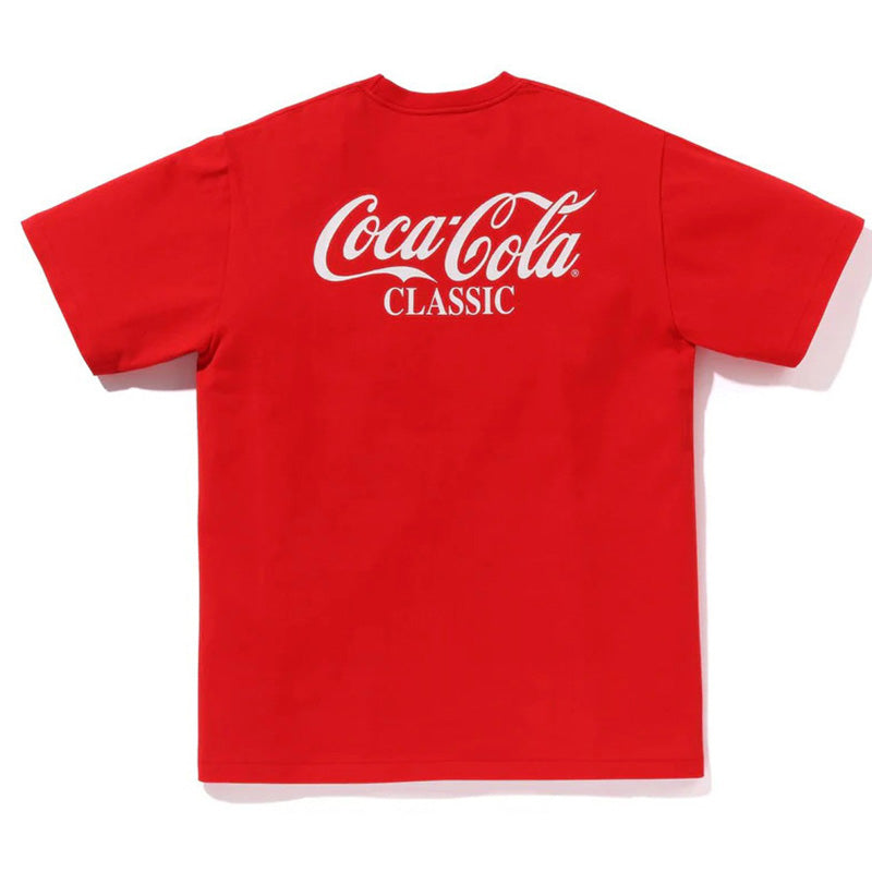 BAPE x Coca-Cola Ape Head Men's T-Shirt - Red