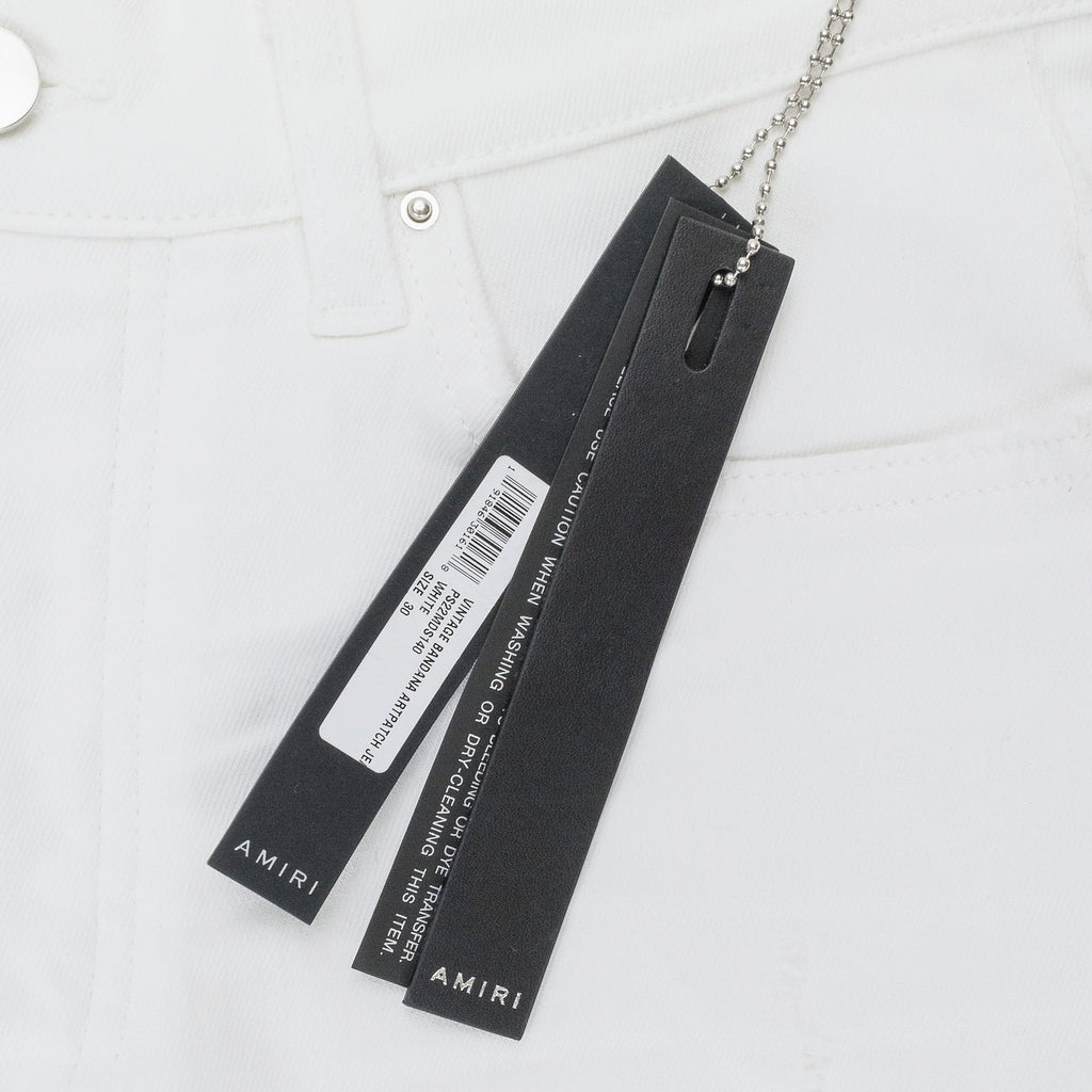 BANDANA ARTPATCH WHITE JEANS