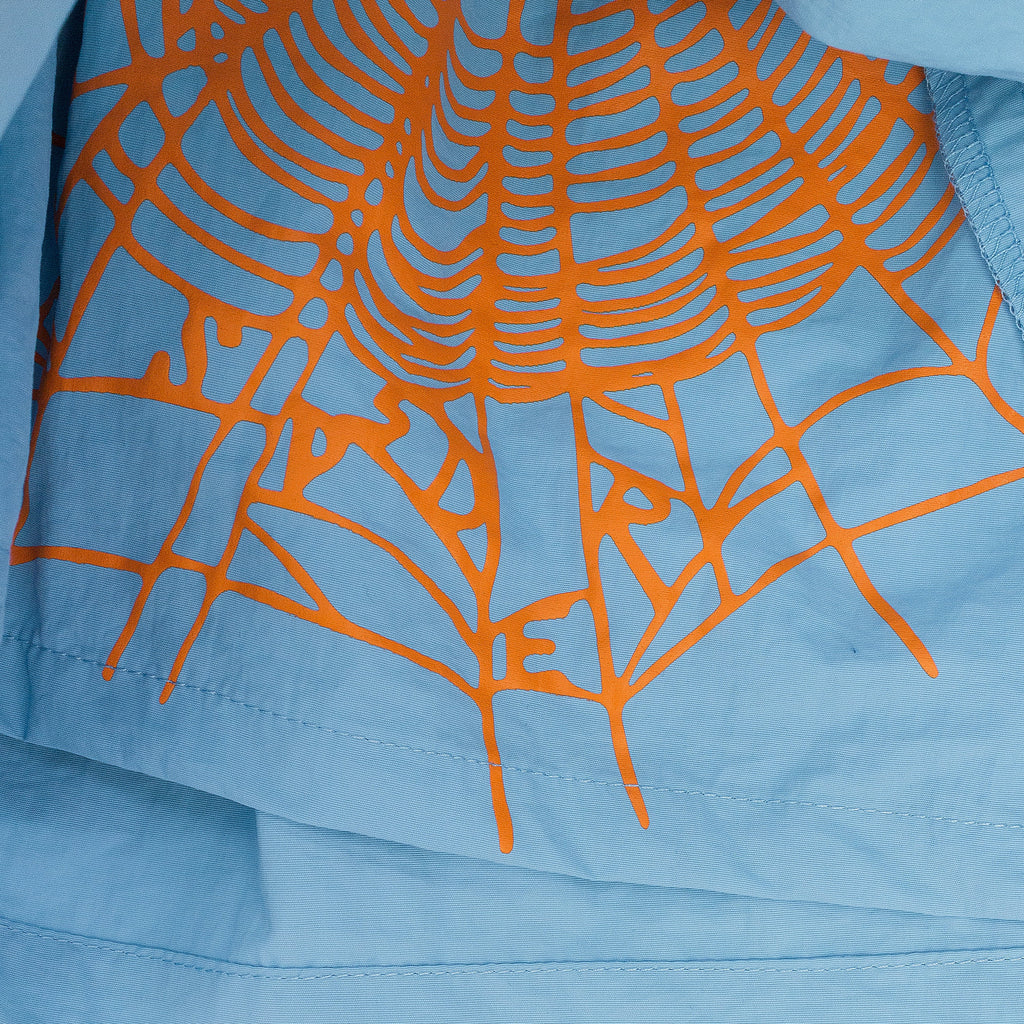 LIGHT BLUE OG WEB DOUBLE LAYER SHORTS