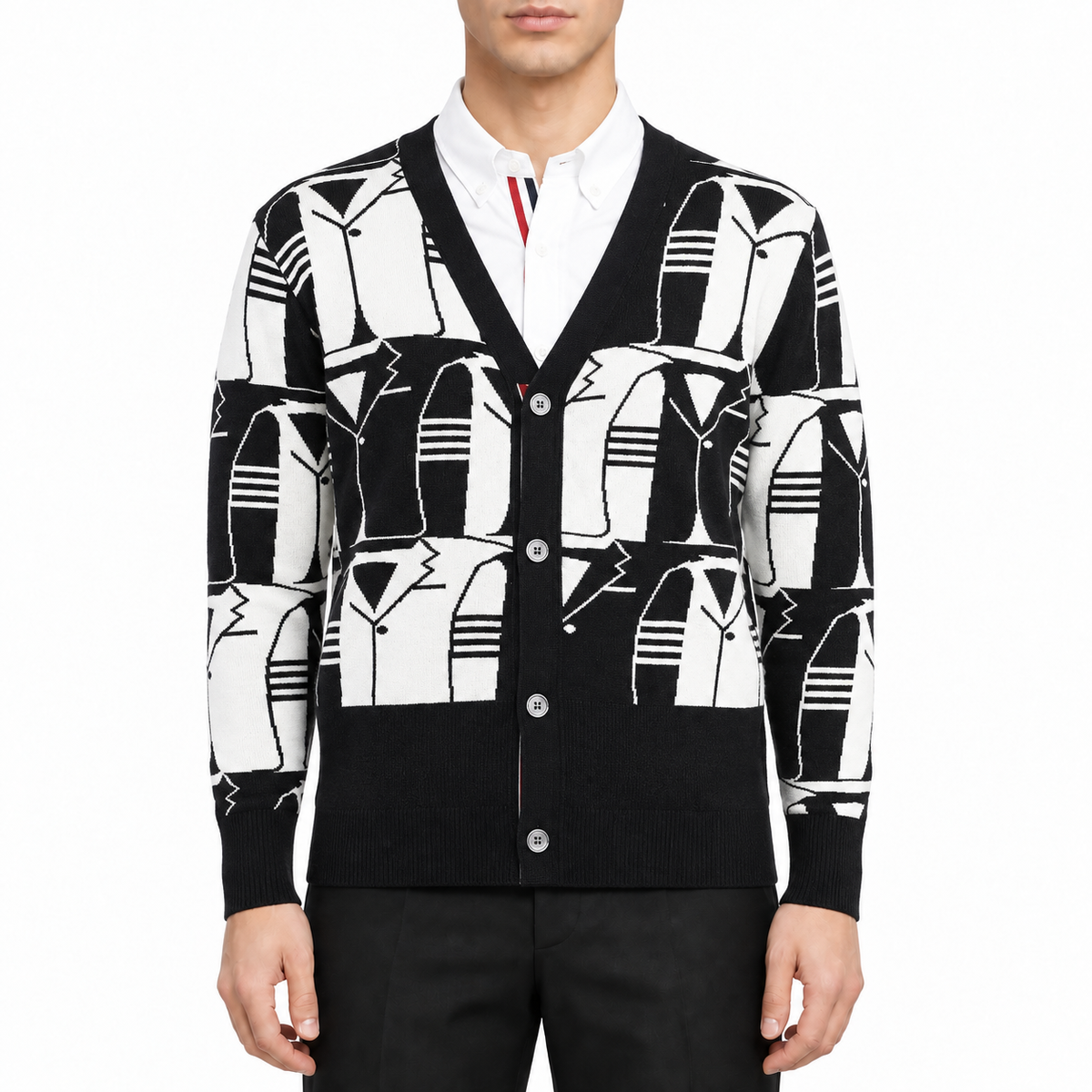 Men's Plaid Knitwear | Thom Browne