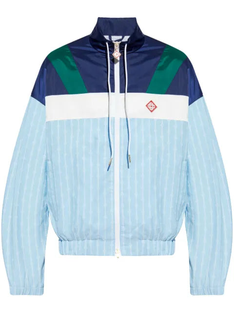 Casablanca pinstripe-pattern track jacket