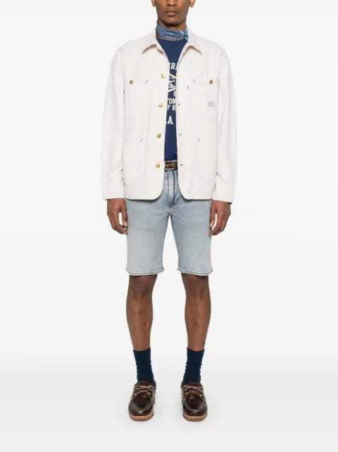 Polo Ralph Lauren logo-patch overshirt