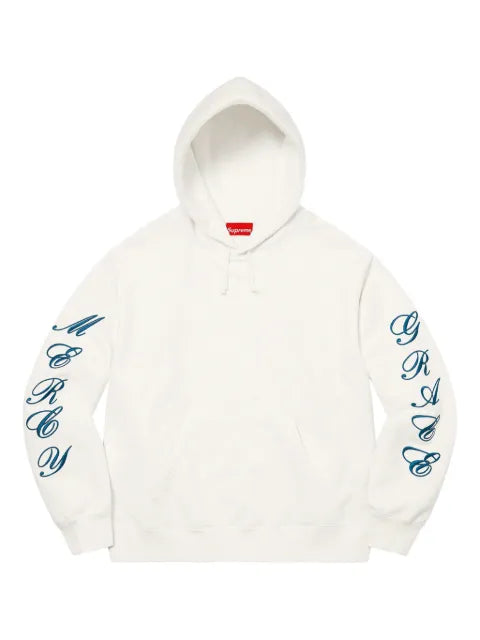 Supreme Patches Spiral "SS23 - White" hoodie