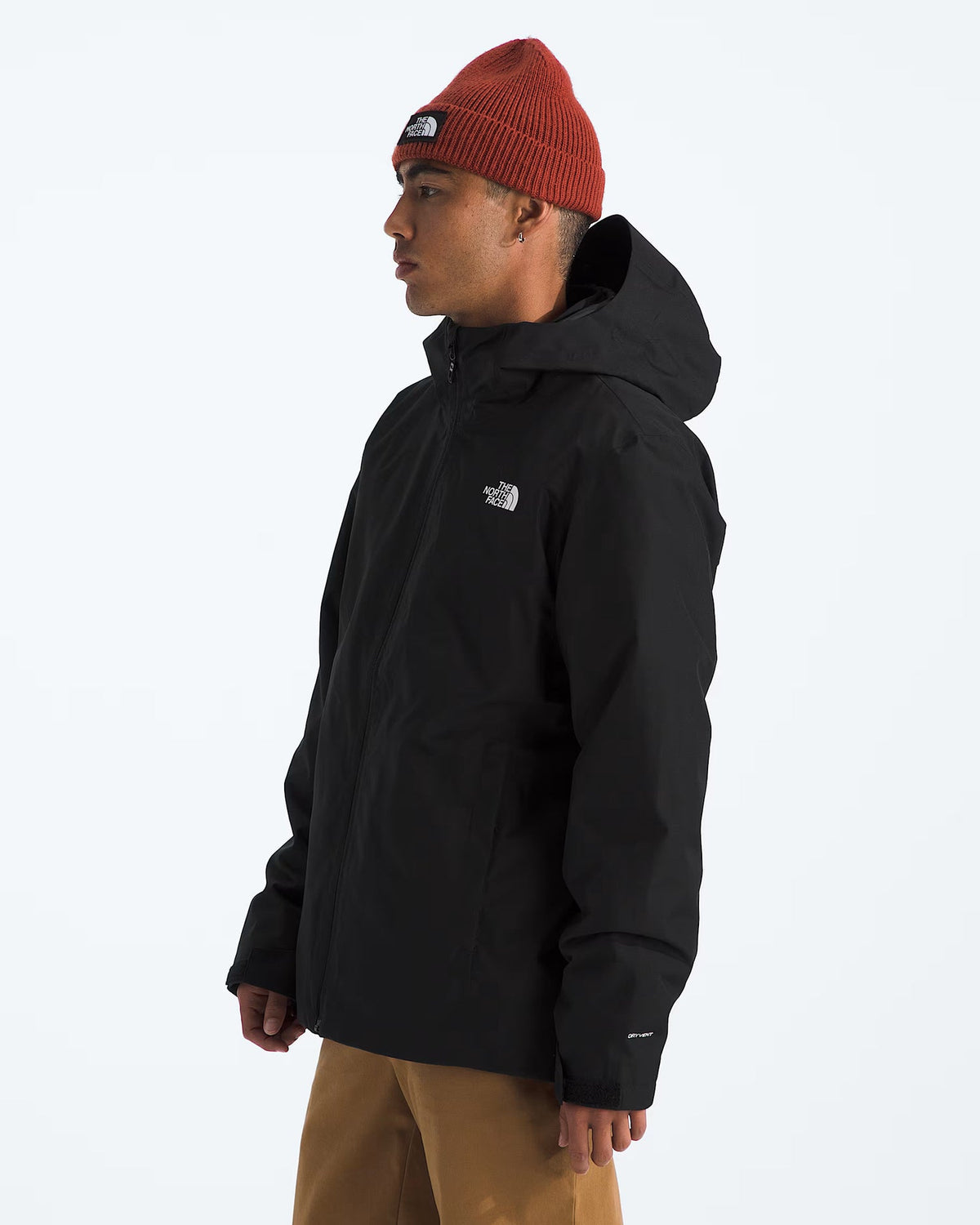 The North Face Black Hooded Zip-Up Jacket