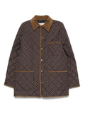 Valentino Garavani corduroy-collar overshirt