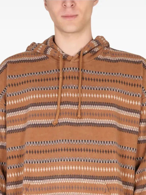 Universal Works striped hoodie