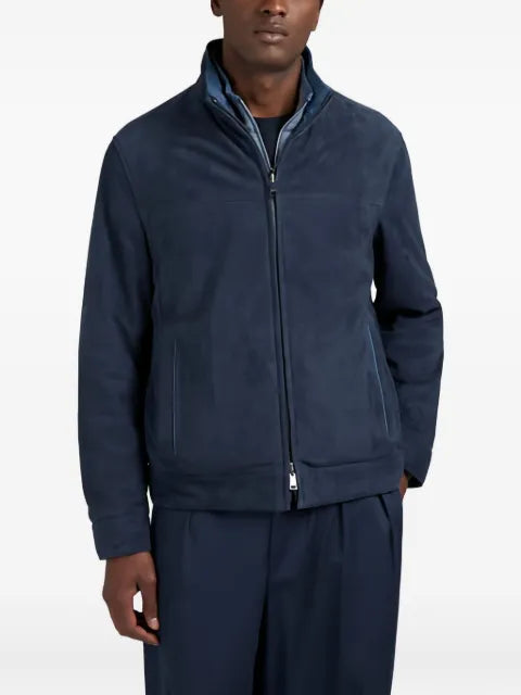 Paul & Shark reversible suede jacket