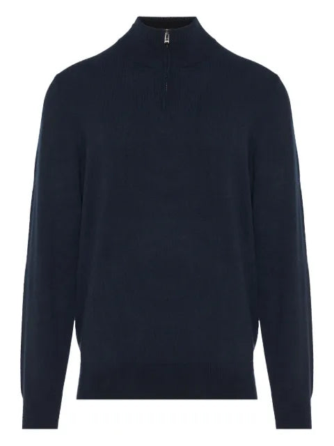 BOSS zip-up sweater