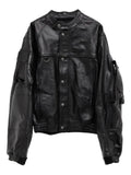 Martine Rose leather jacket
