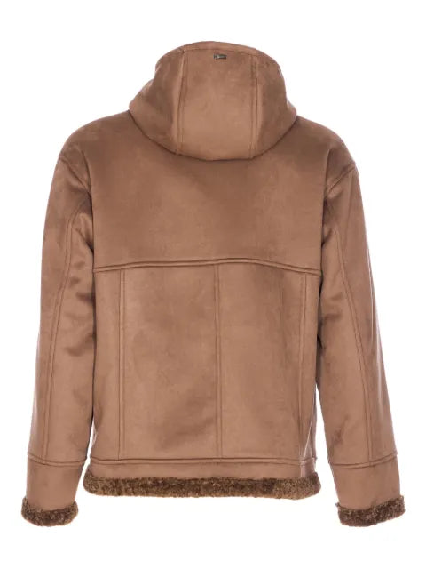 Herno welt-pocket hooded jacket