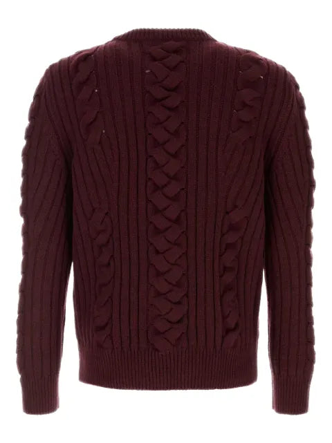 Alexander McQueen cable-knit sweater